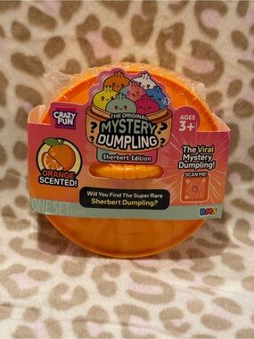 Crazy Fun Original Mystery Dumpling Sherbet Edition Orange Scented New & Sealed